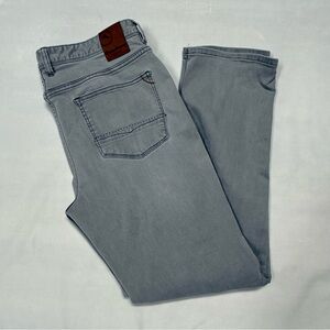 Men's Tommy Bahama Light Gray Jeans - Classic Straight Fit - 36 x 32